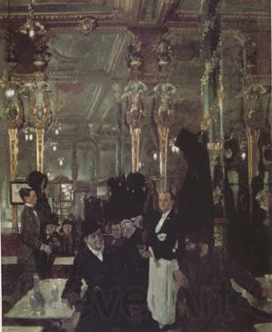 Sir William Orpen The Cafe Royal in London (nn03) Spain oil painting art